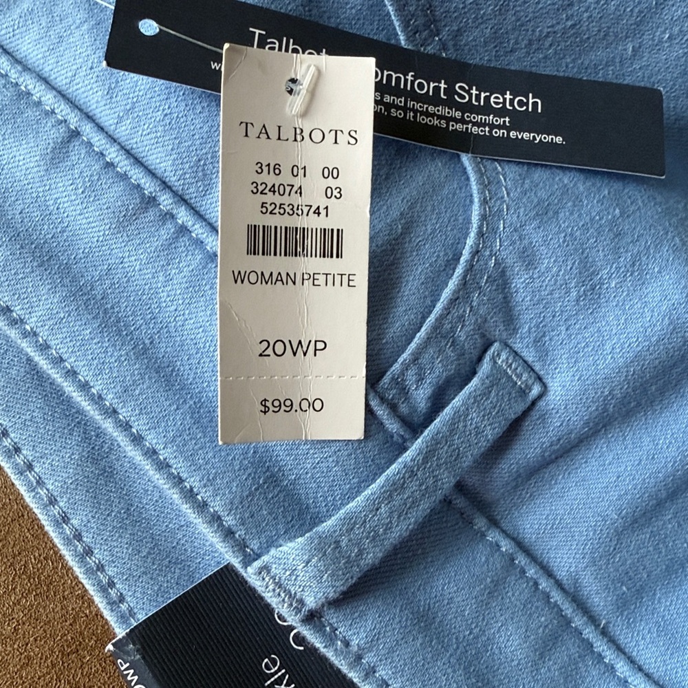 NEW! Talbot’s women’s petite 20WP high waist jeggings ankle pants NWT! - Picture 6 of 6